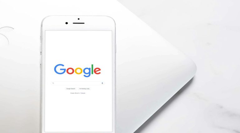 Google Local Service ads on a phone screen