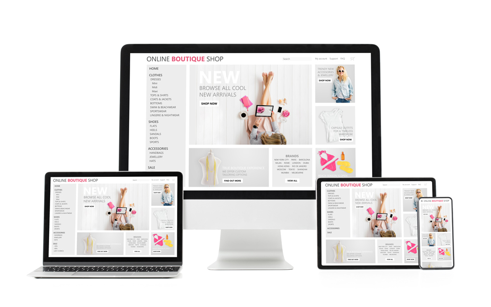 E-Commerce Website creation